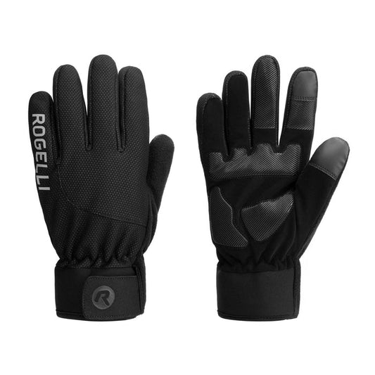 Rogelli Alta fietshandschoenen winter heren zwart.