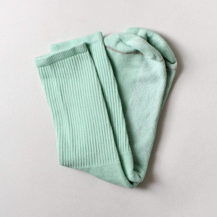 American Trench Silver Crew Socks