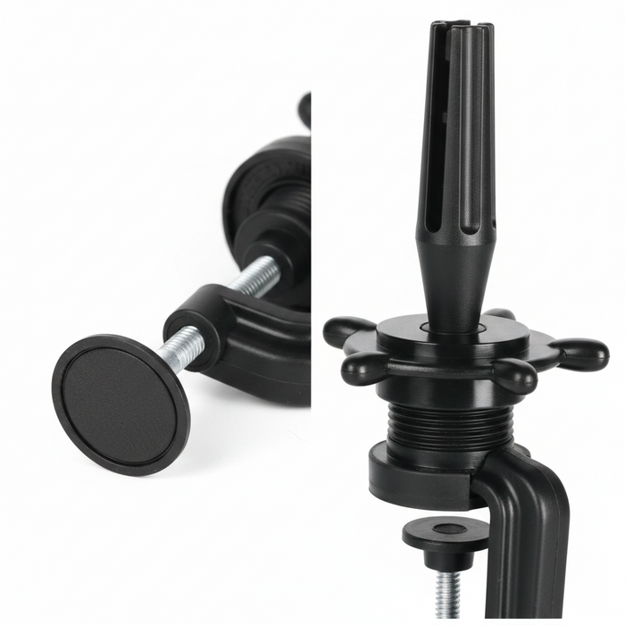 Annie Econo Clamp Mannequin Head Holder, 1 Count, Black