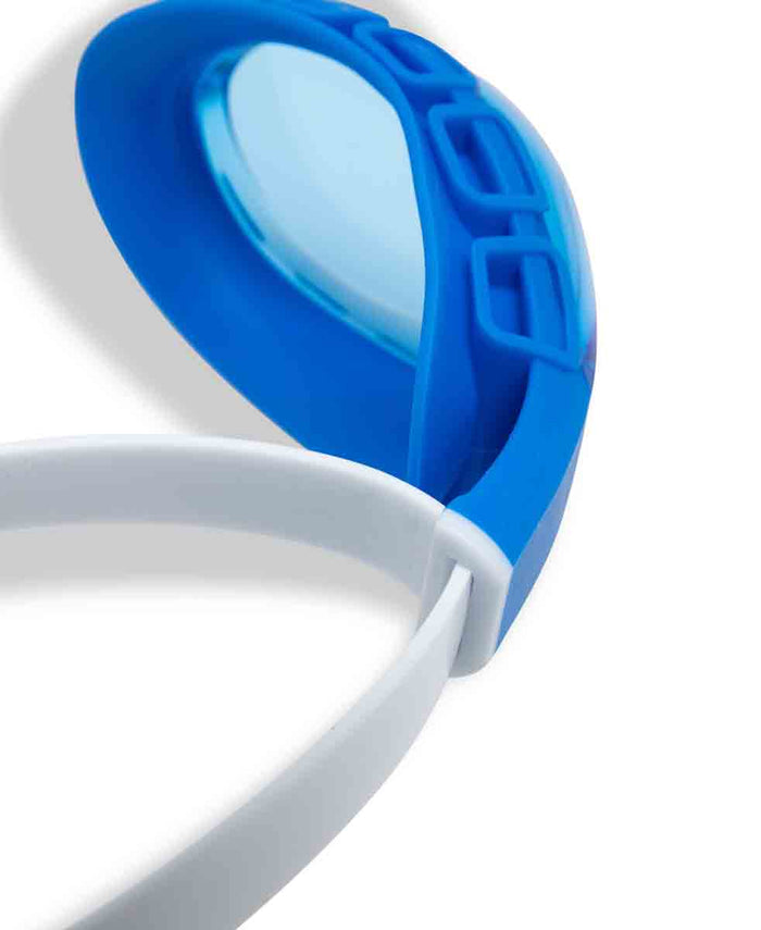 Arena Air Sonic Racing Goggles in blue, sporty swimming goggles with adjustable straps and streamlined design for competitive swimming.