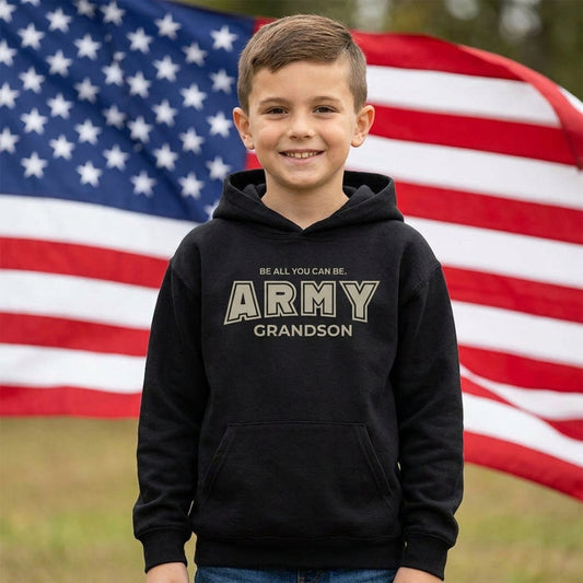 Army Family Youth Hooded Sweatshirts
