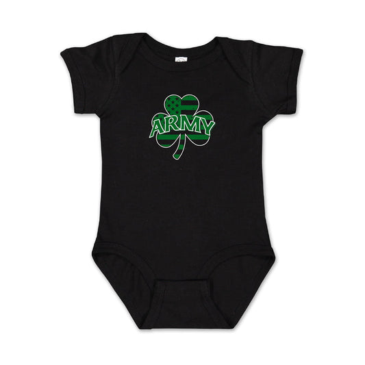 Army Shamrock Infant Romper