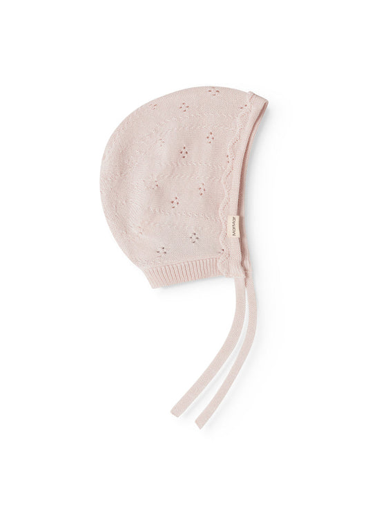Axa crown with round top, hollow pattern and long binding straps