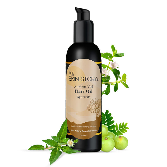 Ayurvedic Hair Growth Oil - The Skin Story - Hair Oil