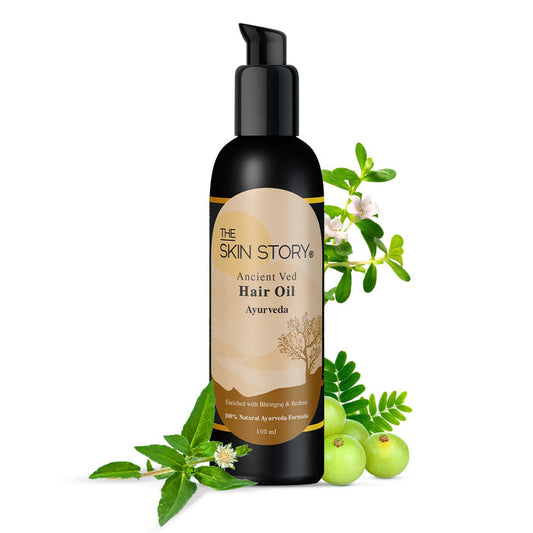 Ayurvedic Hair Growth Oil - The Skin Story - Hair Oil