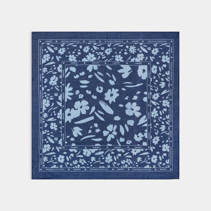 Saysky Bandana Blue Flower 1065 SA90001