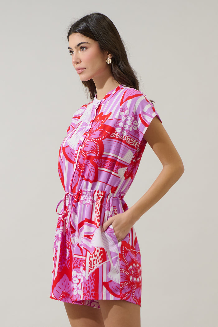 Barba Tropical Petrie Button Up Romper