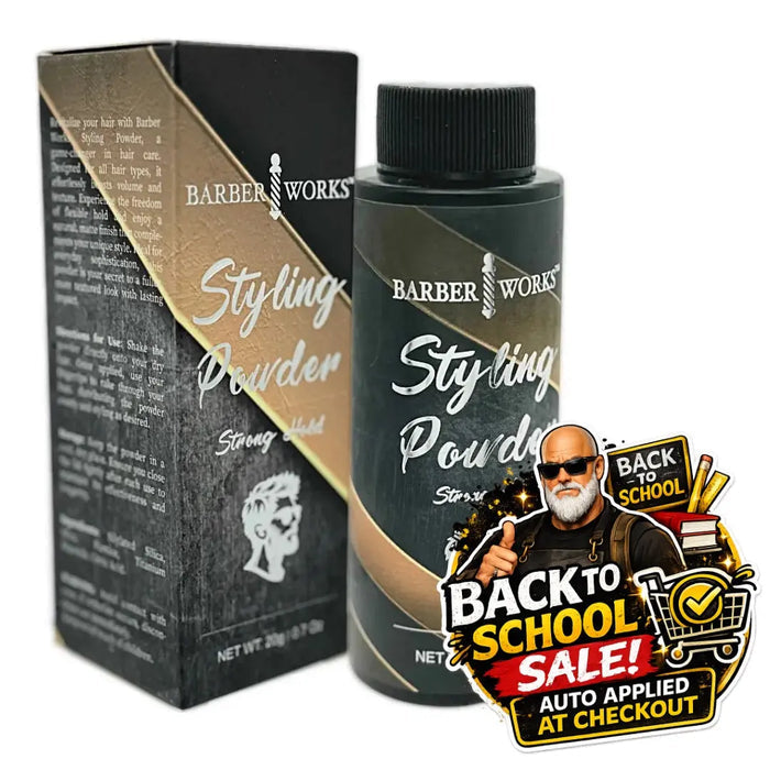Barber Works Styling Powder - Men’s Styling Powder .7oz (28g) Barber Works