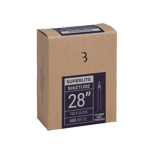 BBB Cycling 700 x 20-30C SuperLite Tube 80mm Presta Valve