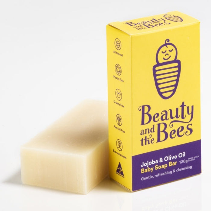 Go-For-Zero-Australia-Beauty-And-The-Bees-Australia-Jojoba-&-Olive-Oil-Baby-Soap-Bar-1