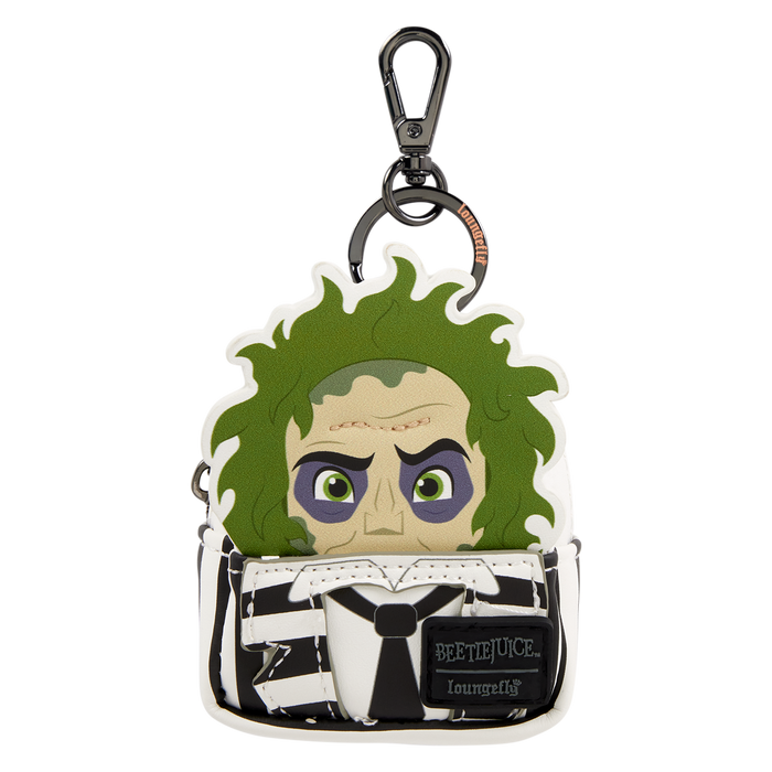 Beetlejuice loungefly mini bag charm, single blind pack