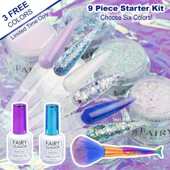 Bestselling At-Home Dip Manicure Kit-Fairy Glamor