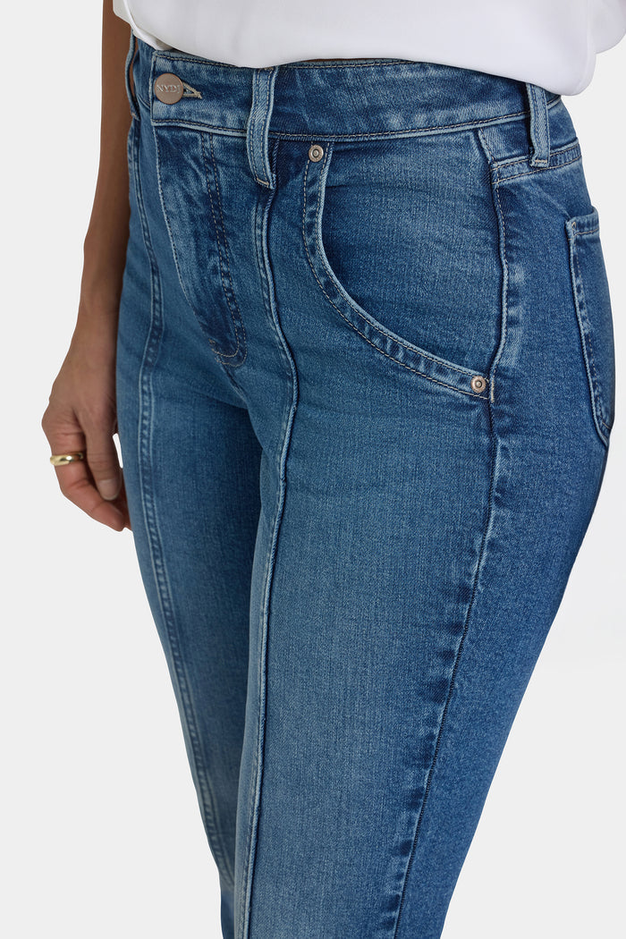 Billie Mini Bootcut Jeans - Romantic Indigo