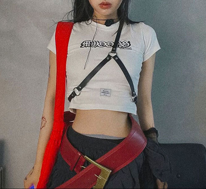 Bloom In Seoul Crop Tee(2 color)