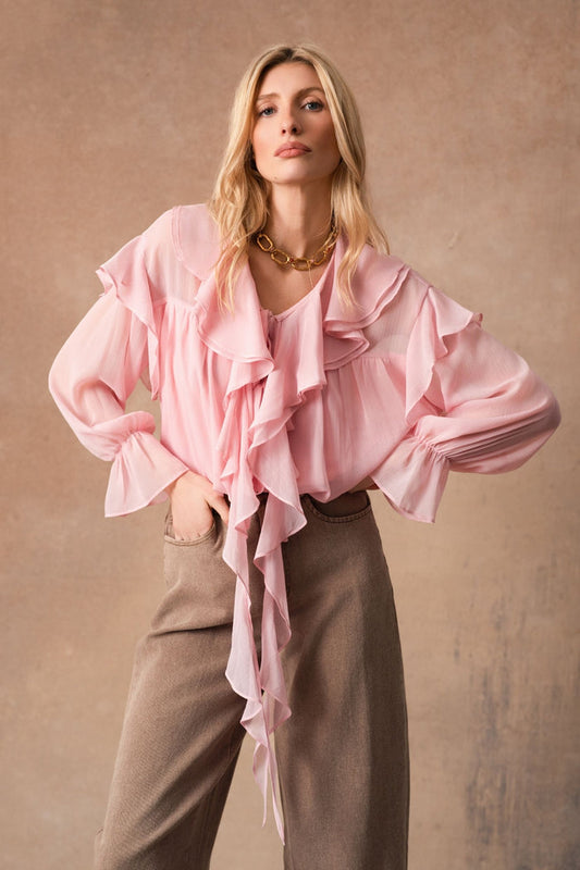 Blouse Naïa - Rose