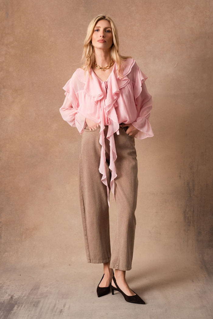 Blouse Naïa - Rose