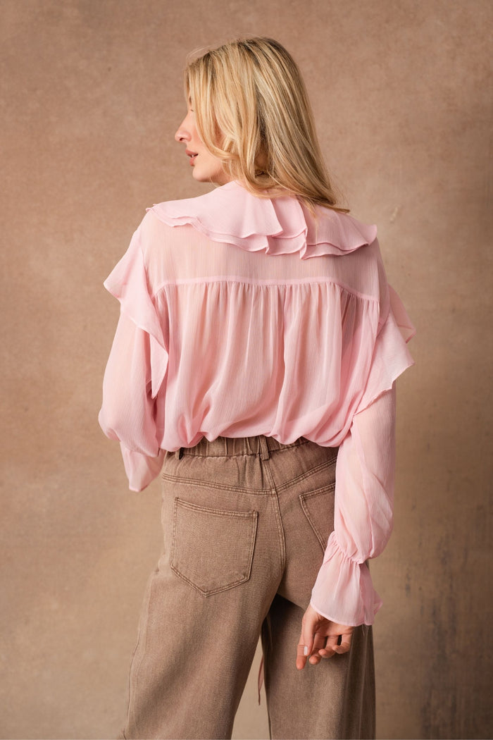 Blouse Naïa - Rose
