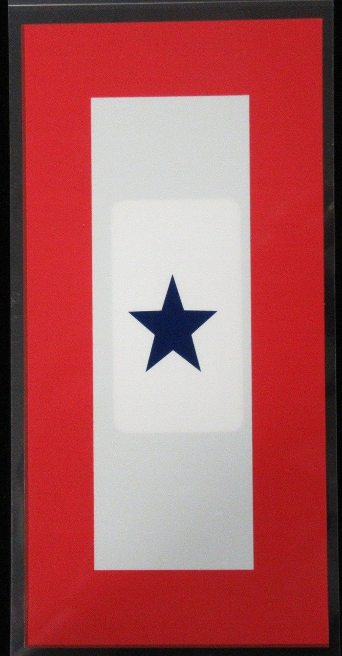 Blue Star Window Decal