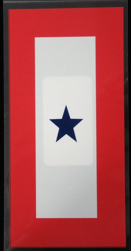 Blue Star Window Decal