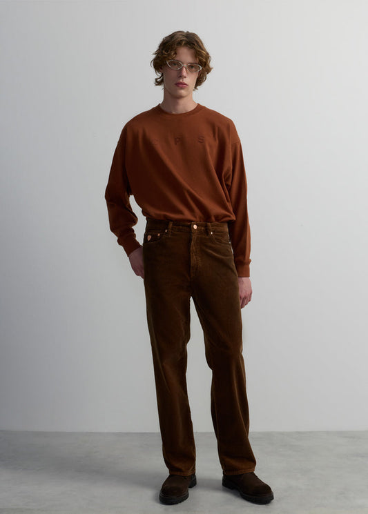 BROWN CORDUROY JEANS