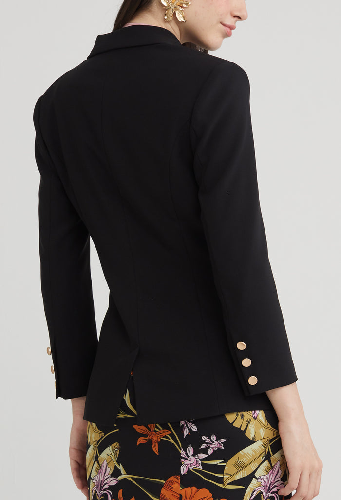 Buckle Accent Blazer