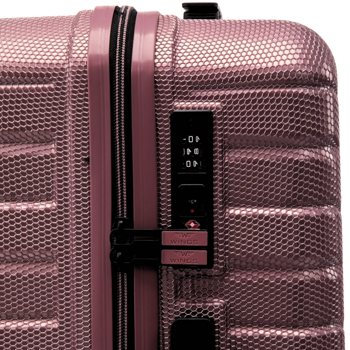Walizka kabinowa Wings CRAKE 20" WINE RED CRAKE COLLECTION