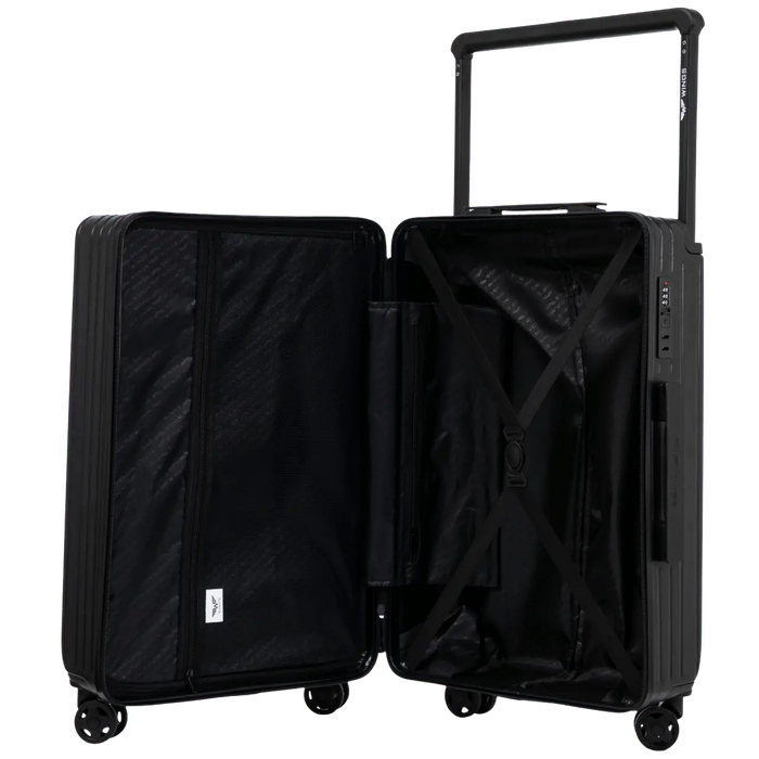 Walizka kabinowa Wings ABS+ 20" Customized BLACK DOG customized