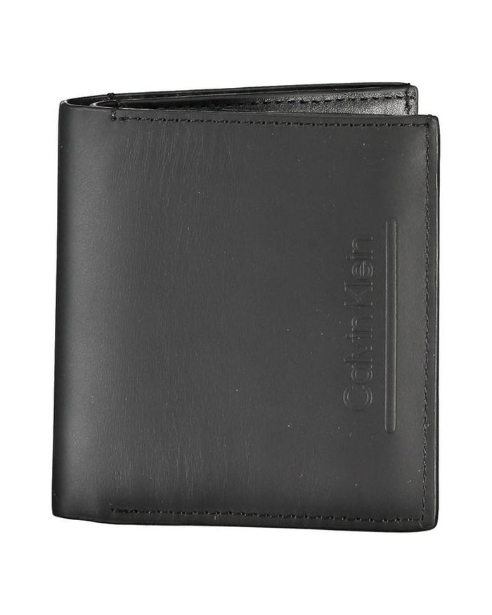 Calvin Klein Black Leather Men Wallet
