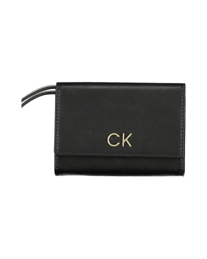 Calvin Klein Black Polyester Women Wallet
