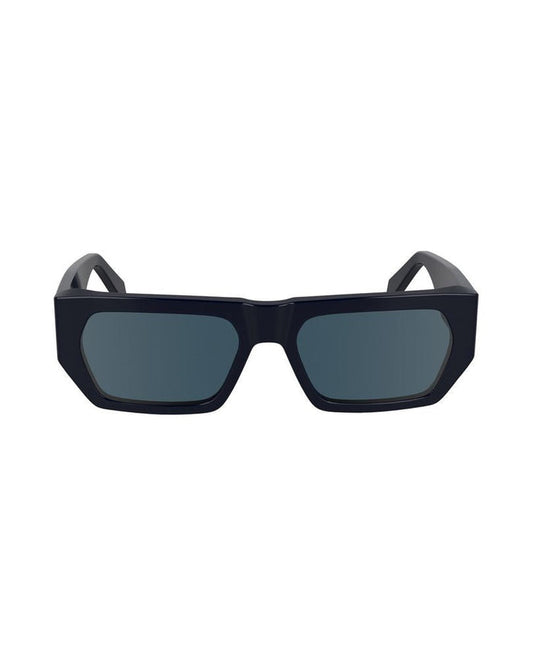 Calvin Klein Blue Acetate Women's Sunglass