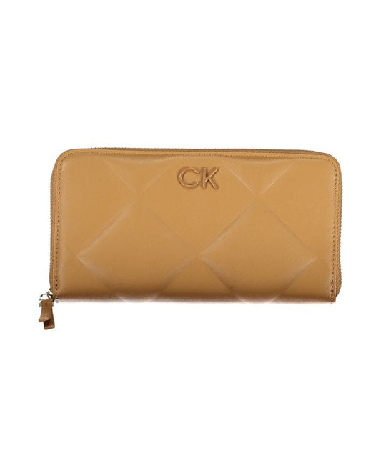 Calvin Klein Marrone Poliuretano Donna Wallet