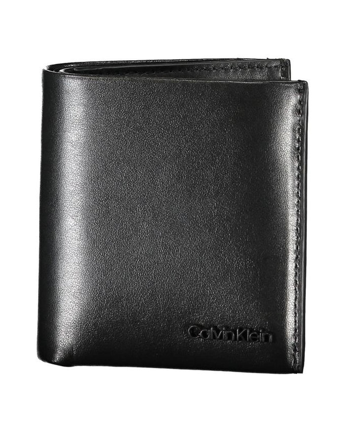 Calvin Klein Nero Leather Men Wallet