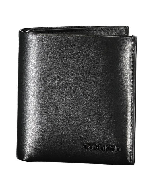 Calvin Klein Nero Leather Men Wallet