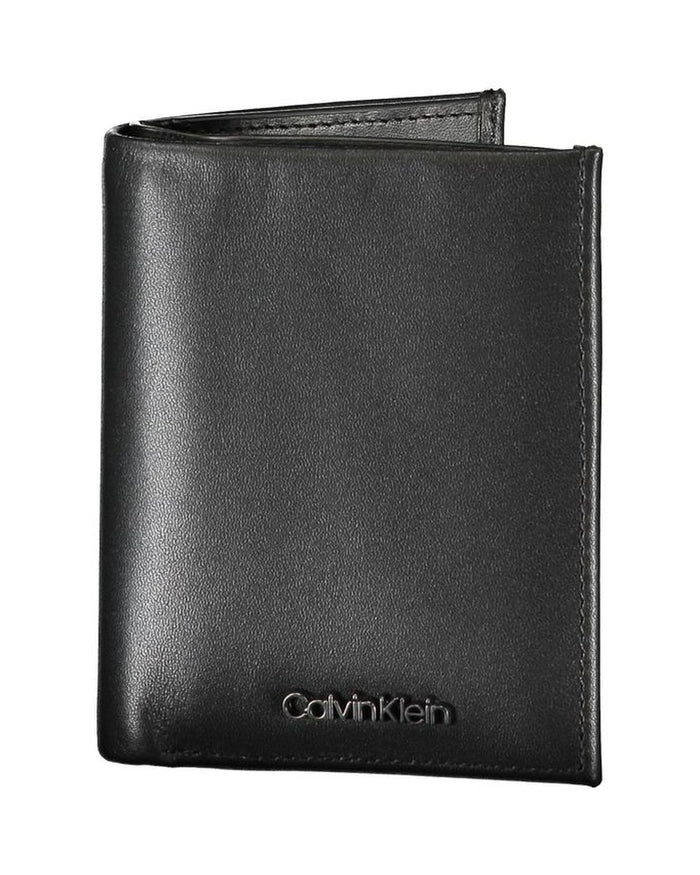 Calvin Klein Nero Leather Men Wallet