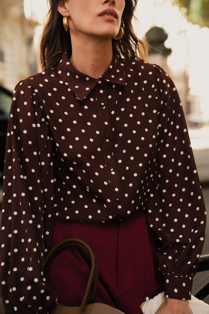 Chemise Jamie - Café