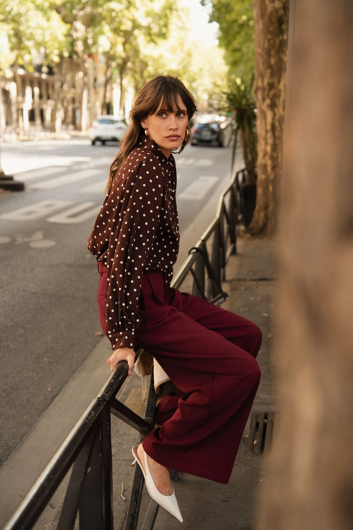 Chemise Jamie - Café