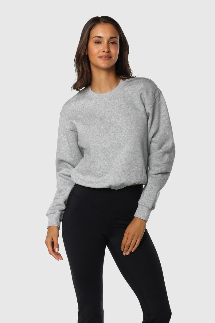 Cinch-Waist Crewneck Sweaters - Alternate 4