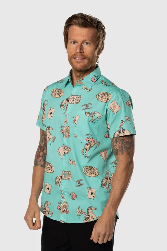 Teal Cowboy Casino / Small