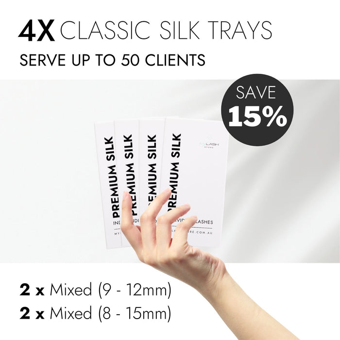 4 x Silk Classic Trays