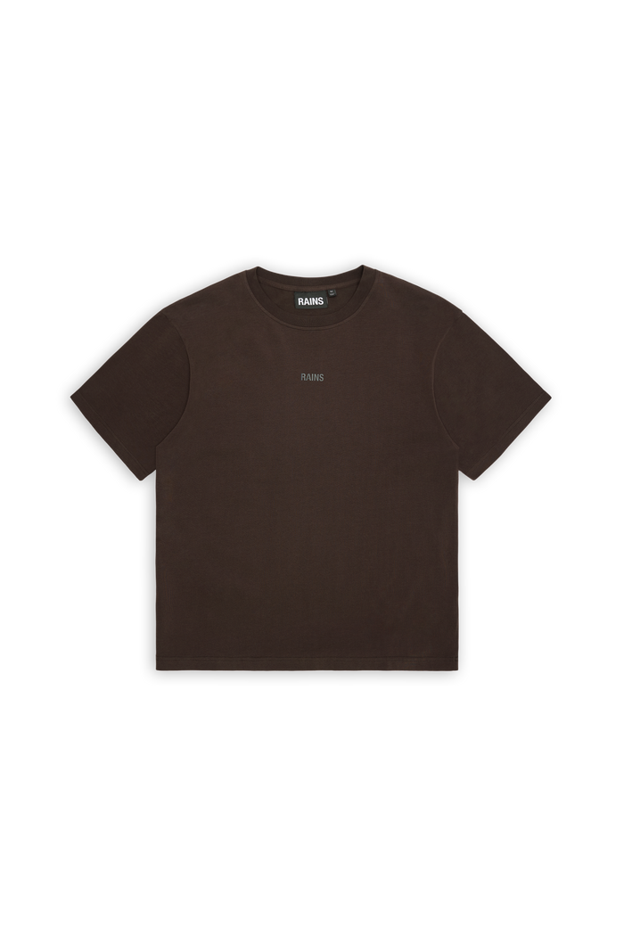 RAINS Classic T-shirt Rains Bark Short Sleeve
