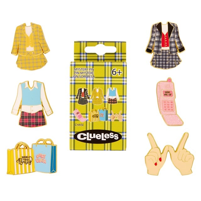 Clueless loungefly pin, single blind box character supplied