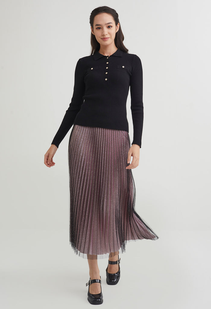 Cosy Fitted Knit Top