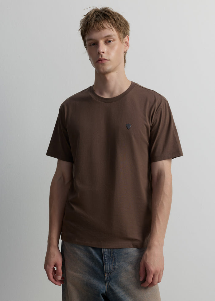 COTTON JERSEY LOGO TEE