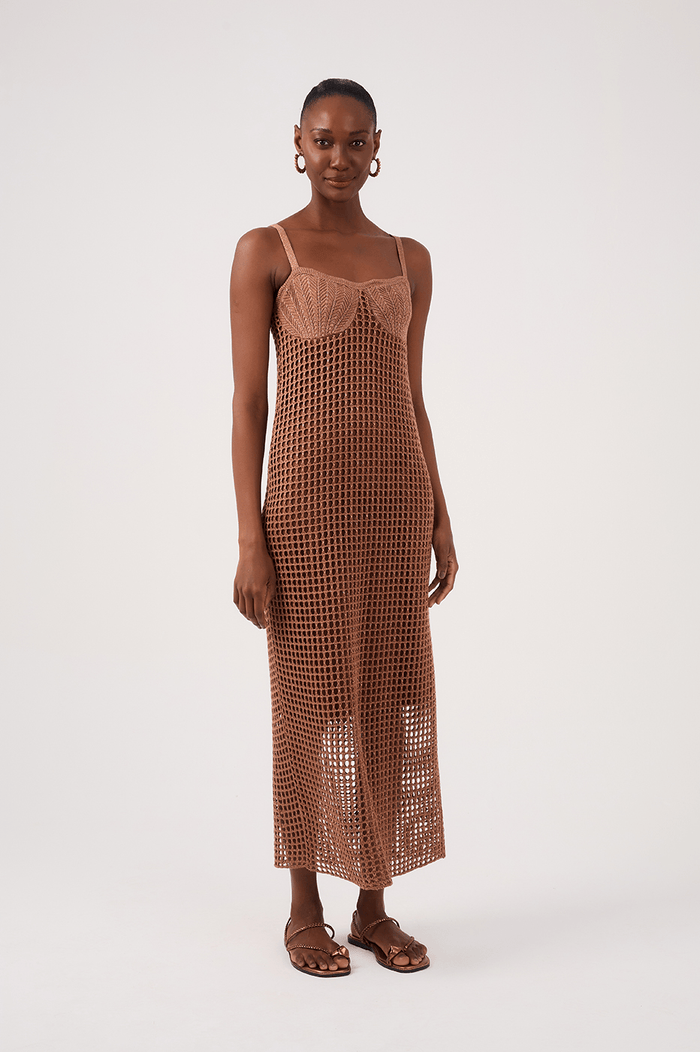 Crochet Shell Midi Dress_3