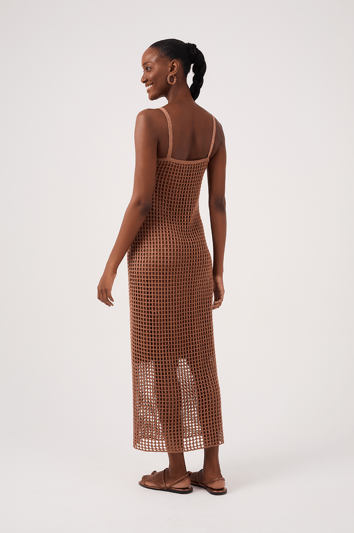 Crochet Shell Midi Dress_5