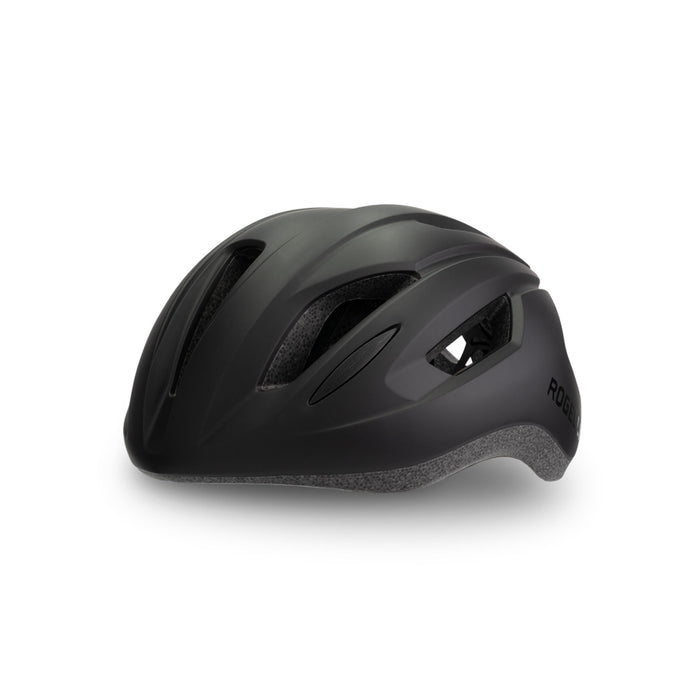 Rogelli Cuora fietshelm zwart voorkant.