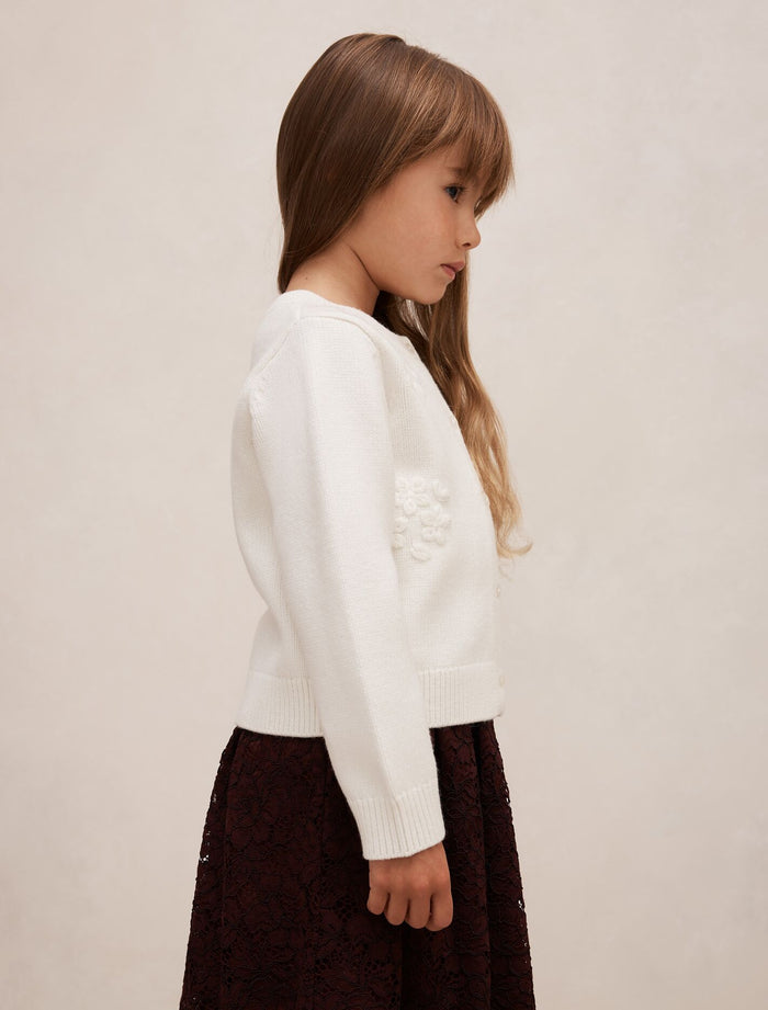 Daisy Girls Flower Cardigan Forever New