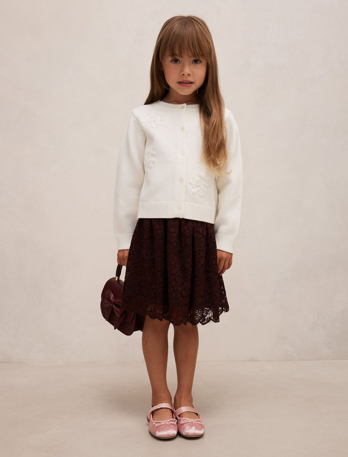 Daisy Girls Flower Cardigan Forever New
