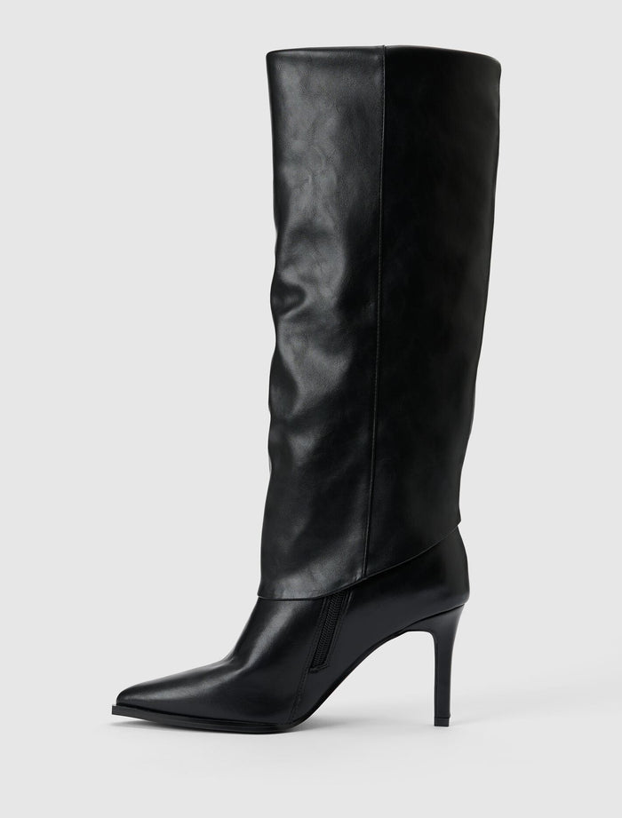 Danielle 2 Fold Over Knee Boot Forever New