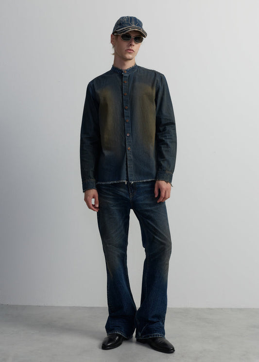 DESTROYED RELAXED-FIT SHIRT